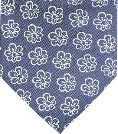 Stropdas Zijde Bloem Indigo 81-810018 Das kopen
