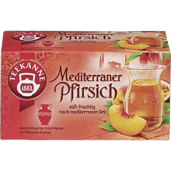 Früchtetee Mediterraner Pfirsich