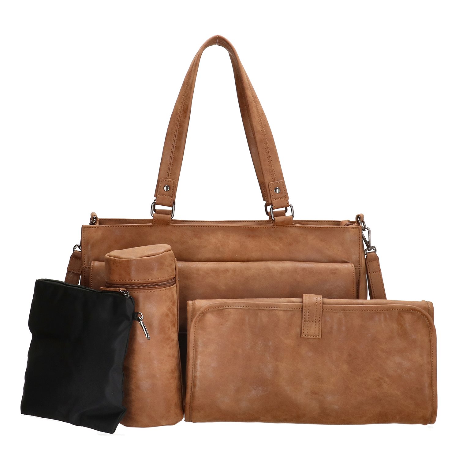 Charm London Bloomsbury Luiertas bruin