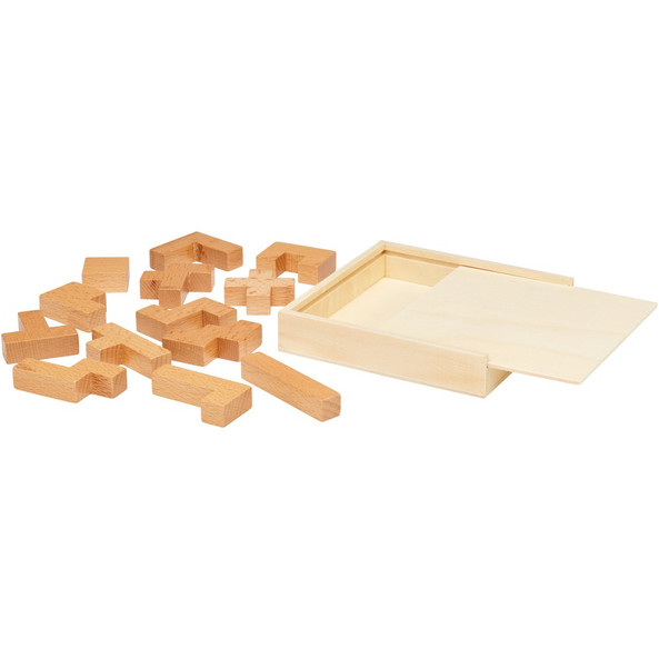 EgotierPro 104561 - Puzzle en Bois de Hêtre Écoresponsable