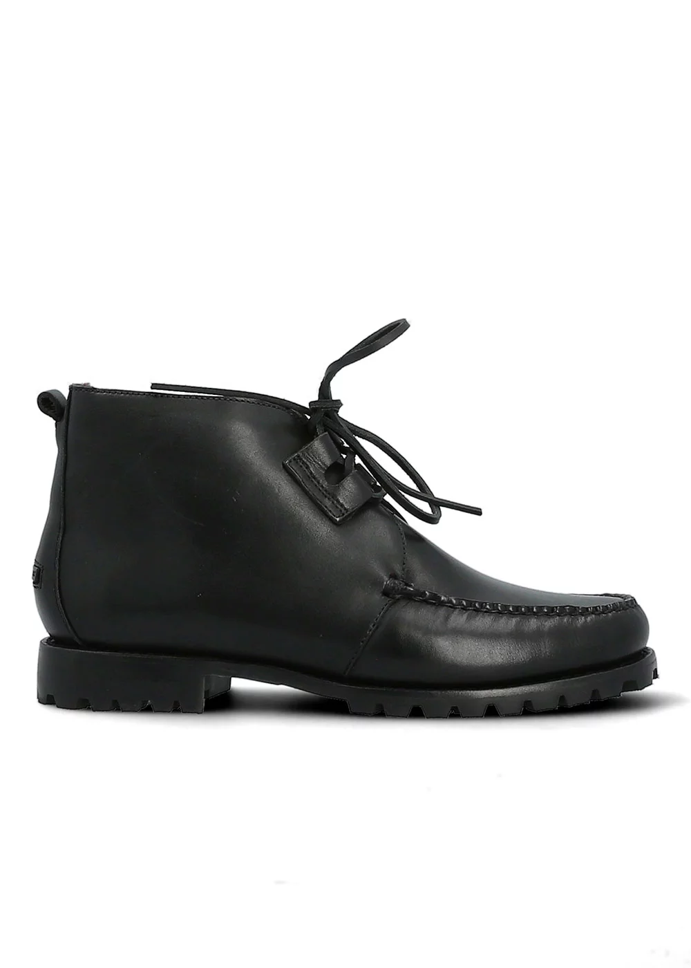 GHILLIE CHUKKA CUIR NOIR