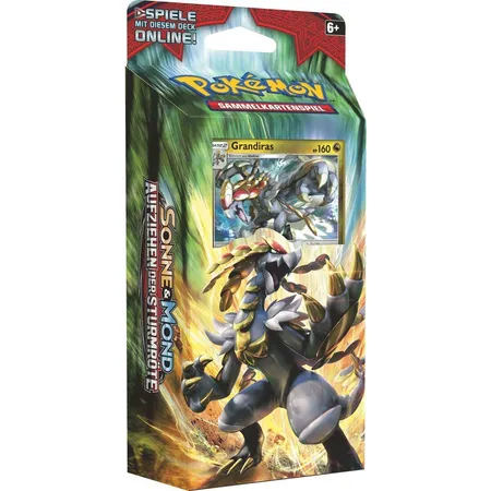Pokemon Sonne & Mond 04 Aufziehen der Sturmröte Themendeck, sortiert