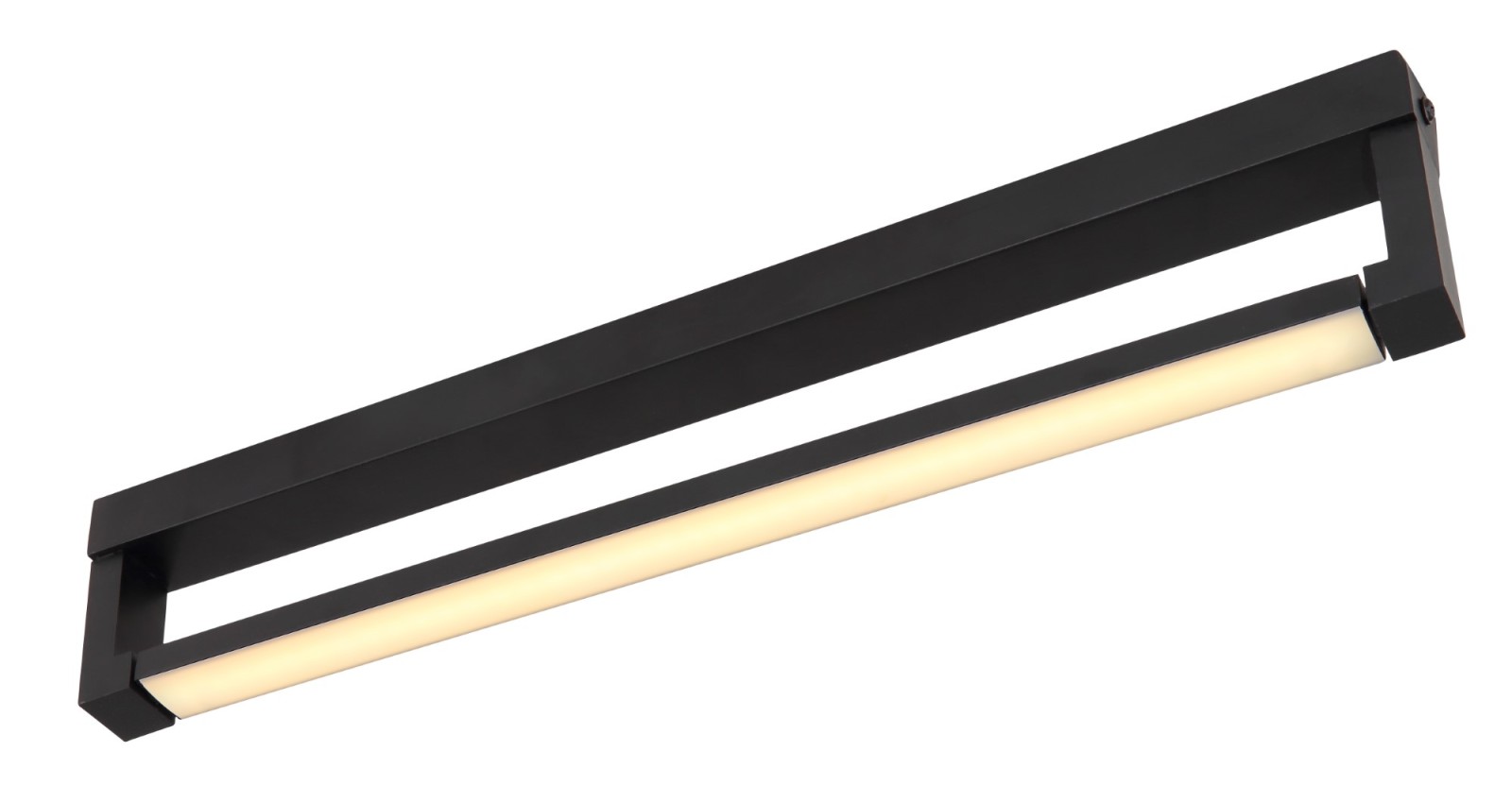 LED-Wandleuchte - schwarz-matt - drehbar - 44 cm