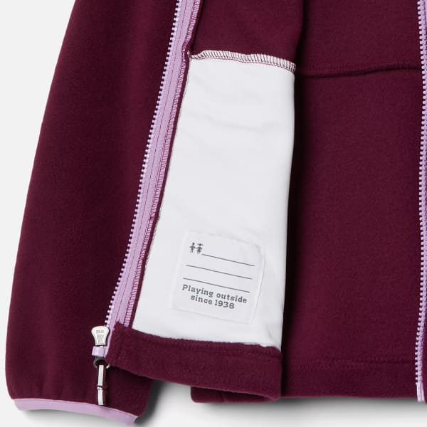 Veste polaire randonnée COLUMBIA FAST TREK III FULL ZIP MARIONBERRY/GUMDROP
