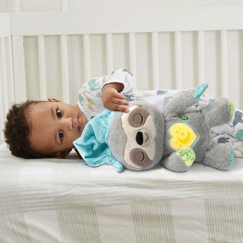 Peluche d'activité - Mon paresseux aux rêves merveilleux - Ecru