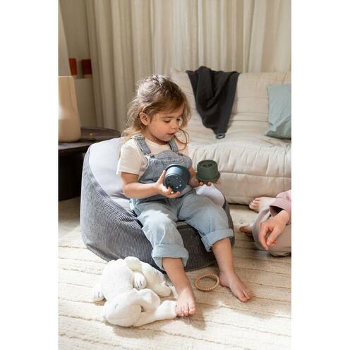 Doomoo transat pouf évolutif Seat'n Grow - Grey - BABYMOOV