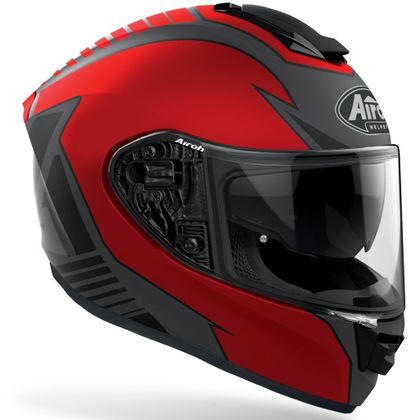 Casque Airoh ST 501 - TYPE MATT - Rouge / Noir