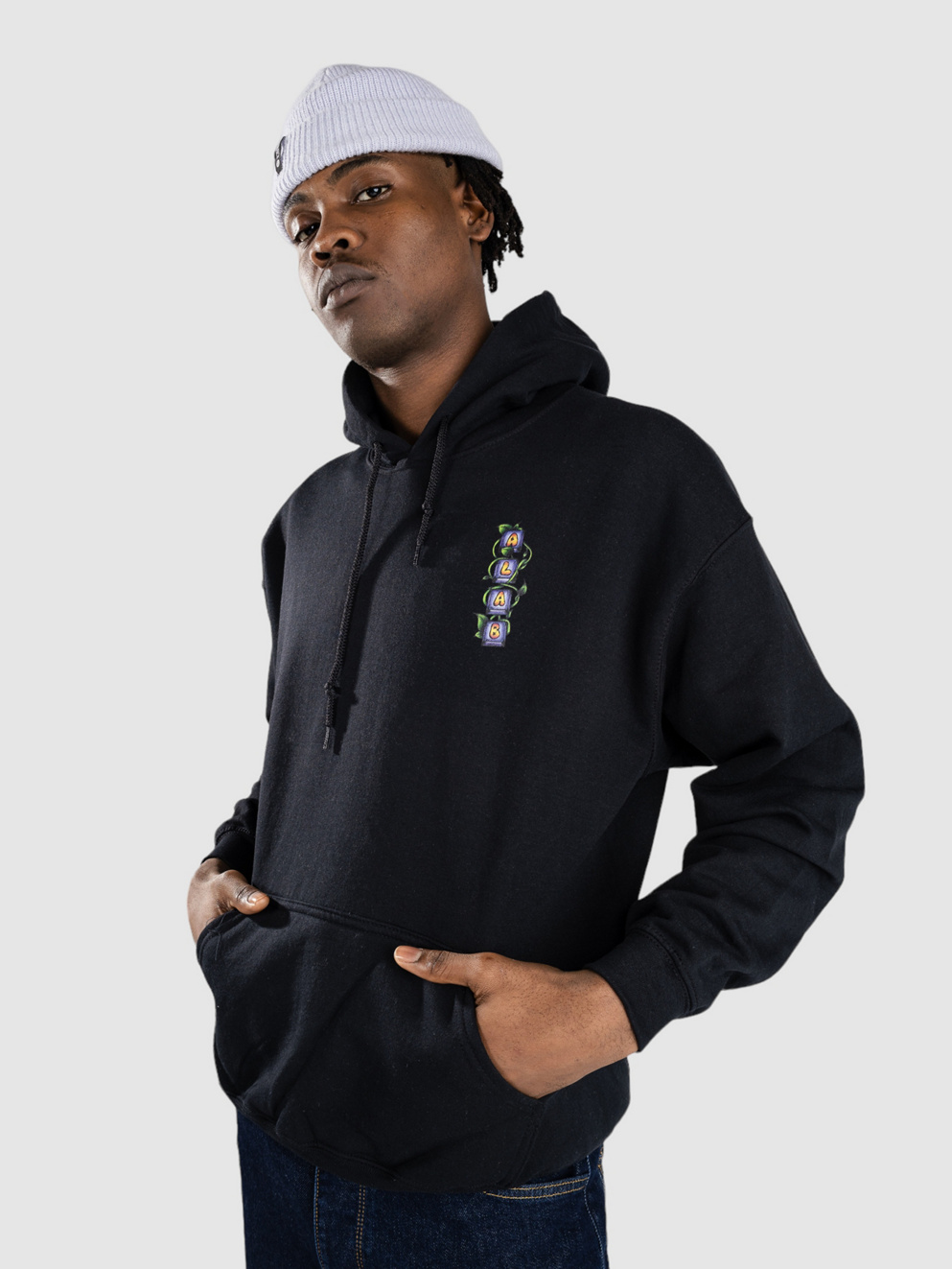 A.LAB Doodle Bop Hoodie black