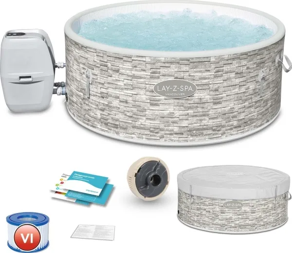 Lay-Z-Spa® Vancouver AirJet Plus - 1.55m x 60cm WIFI