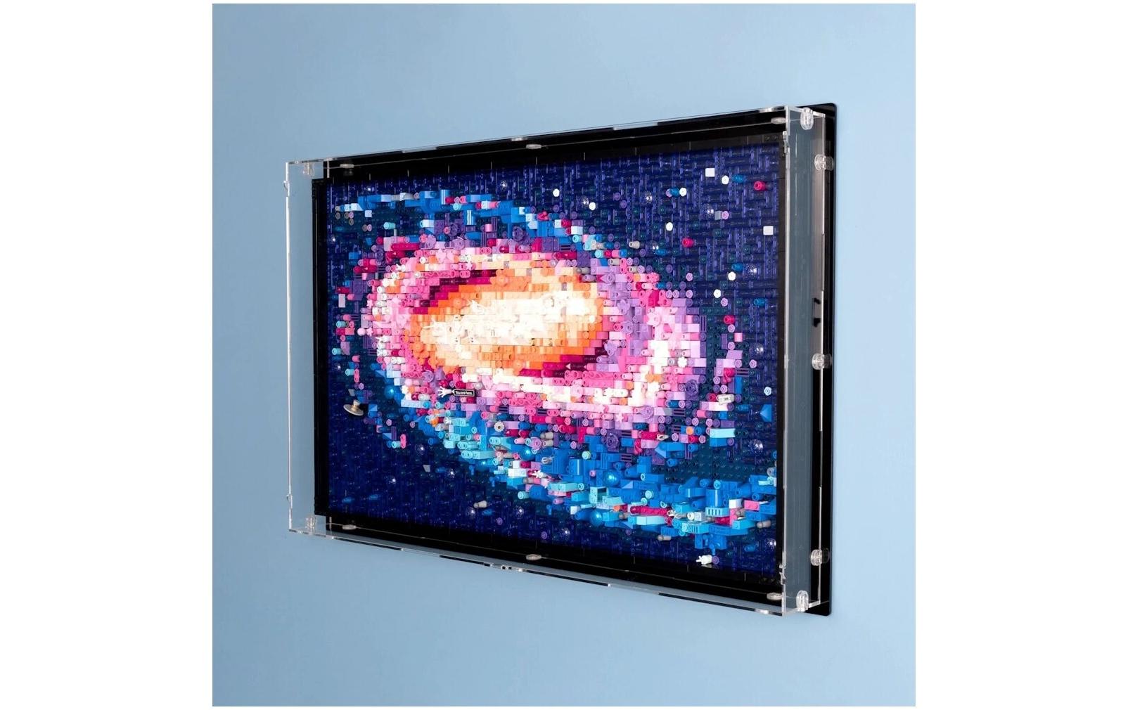 Baukasten Acryl-Wand-Display für LEGO 31212 GalaxieAcry-Display-Box für LEGO Milchstrassen-Galaxie