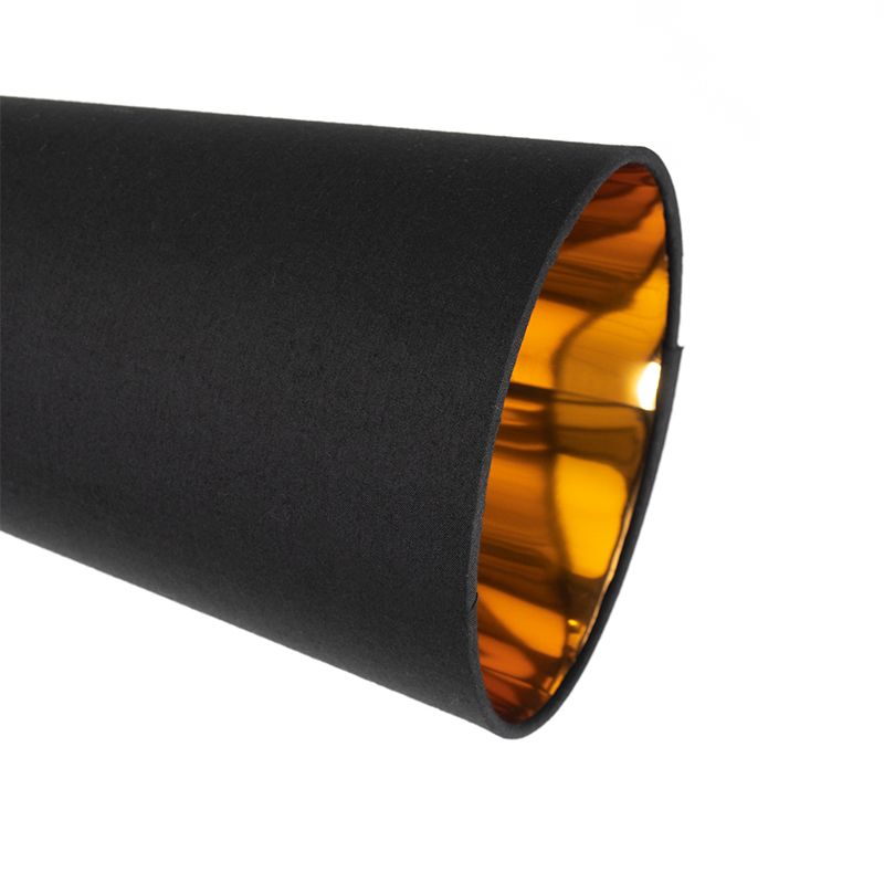 Moderne vloerlamp zwart 3-lichts - Carmen