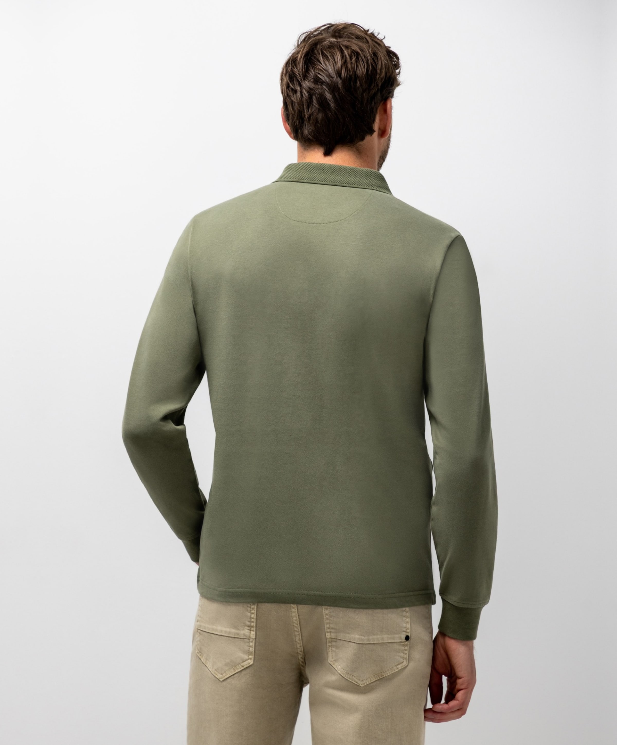 State of Art Heren polo groen