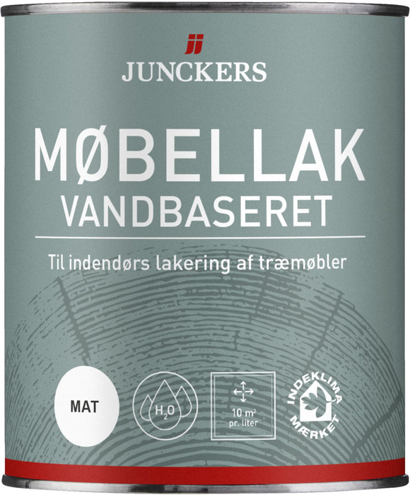Junckers Møbellak mat vandbaseret 0,75 liter