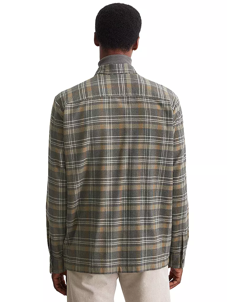 MARC O'POLO Overshirt grau