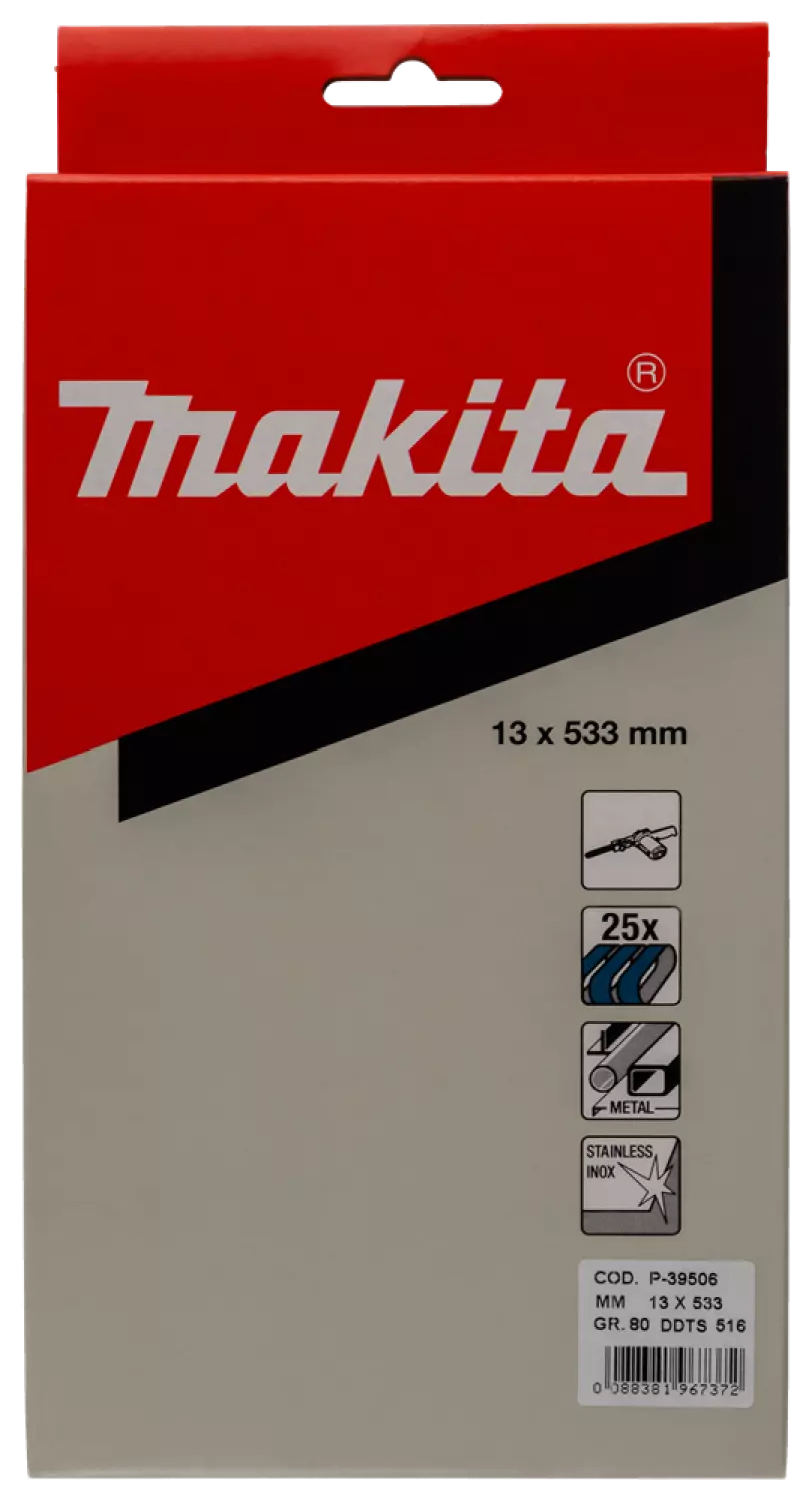 Makita P-39506 Schuurband K80 533x13 Blue