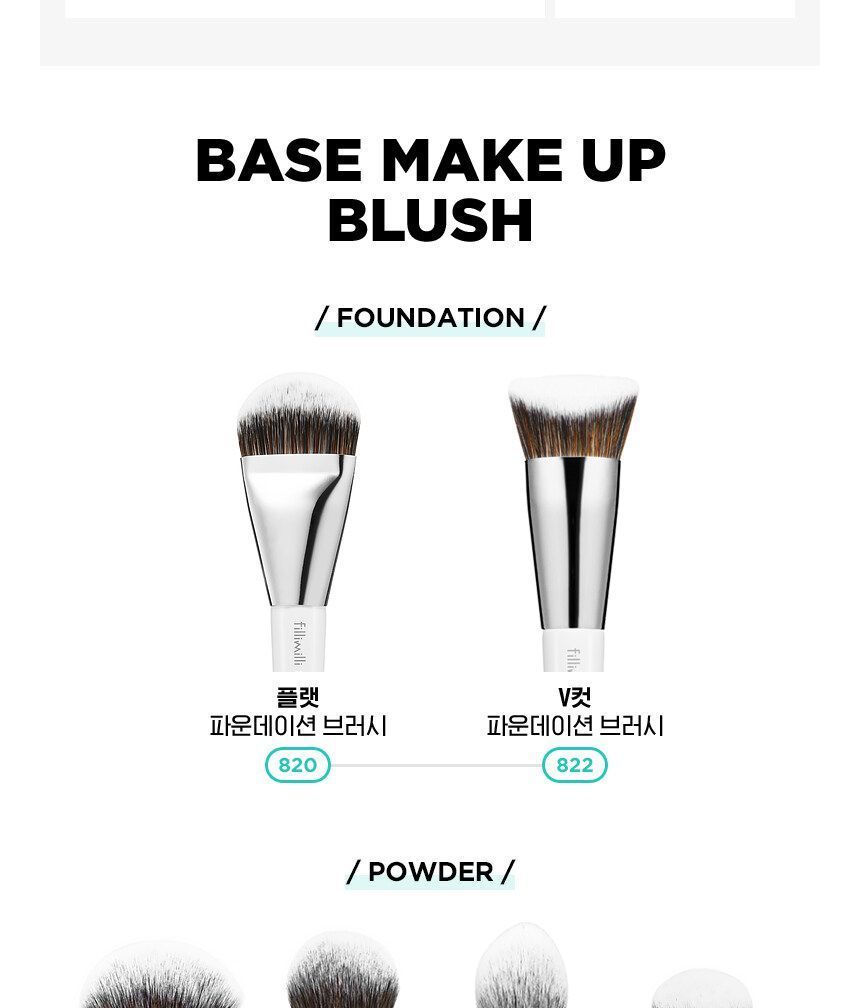fillimilli - Bullet Blusher-borstel 881