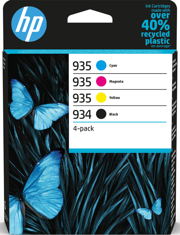 HP 934/935 Tintenpatronen Multipack, cyan, gelb, magenta, schwarz