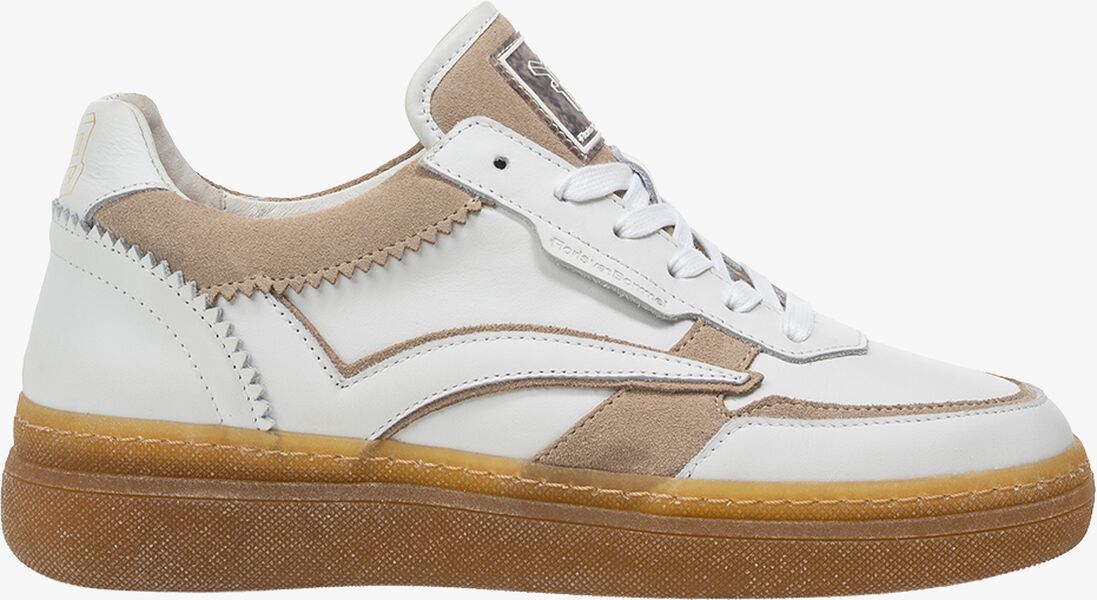 witte floris van bommel lage sneakers sfw-10158 fygi
