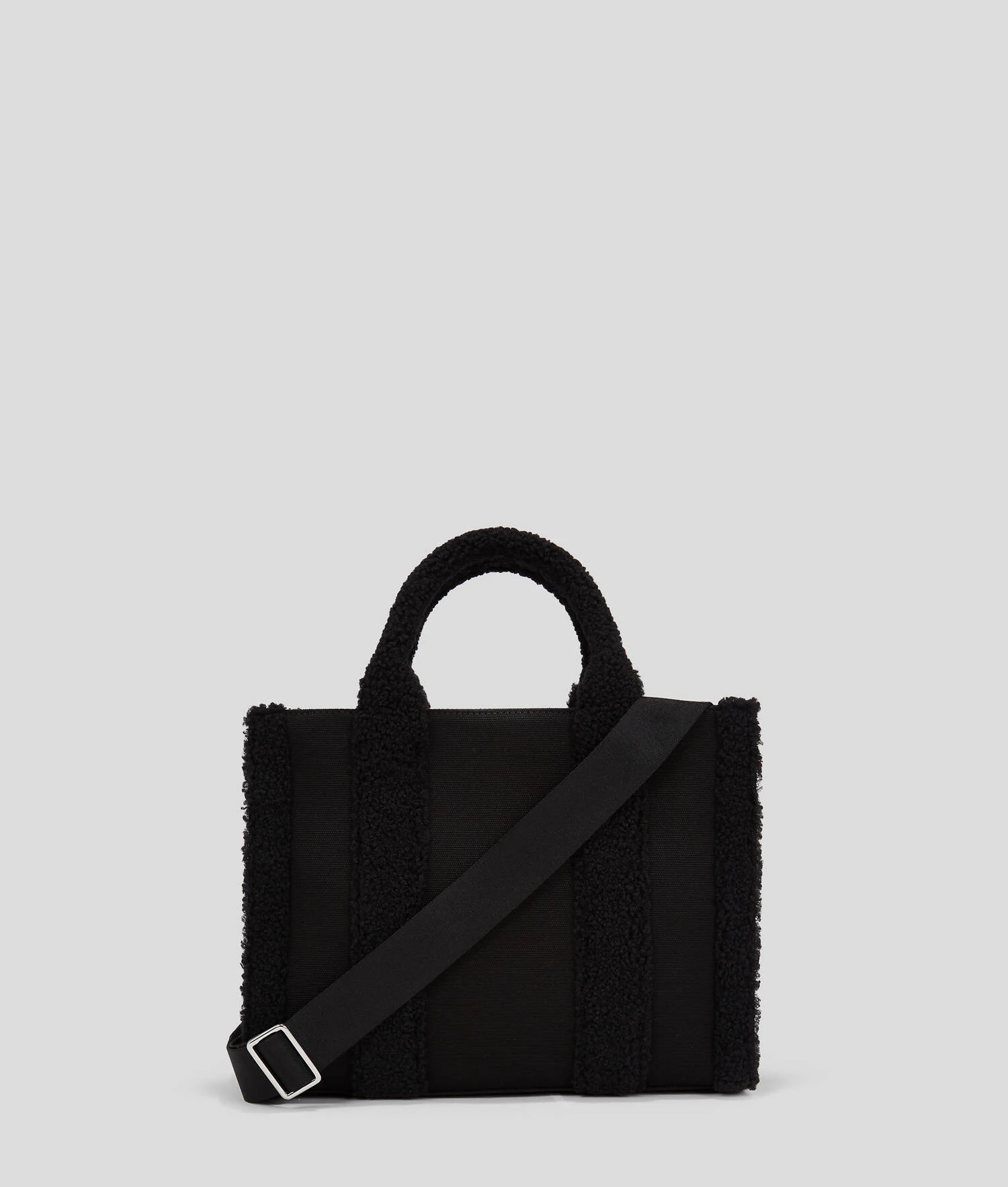 CABAS EN SHEARLING K/IKONIK KARL