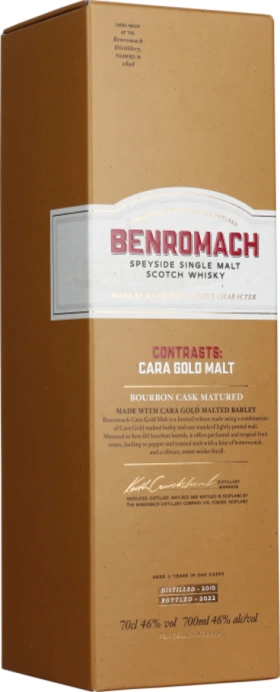 BENROMACH CONTRASTS CARA GOLD 70CL