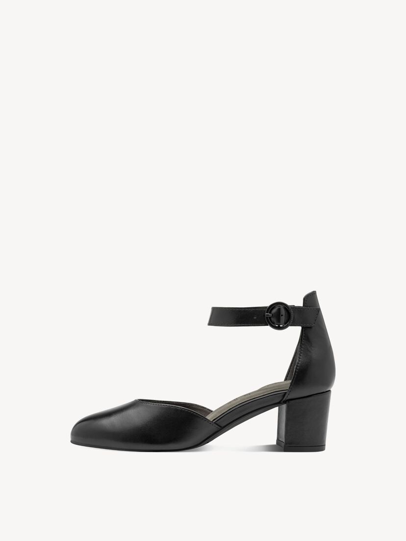 Leren Pumps - zwart