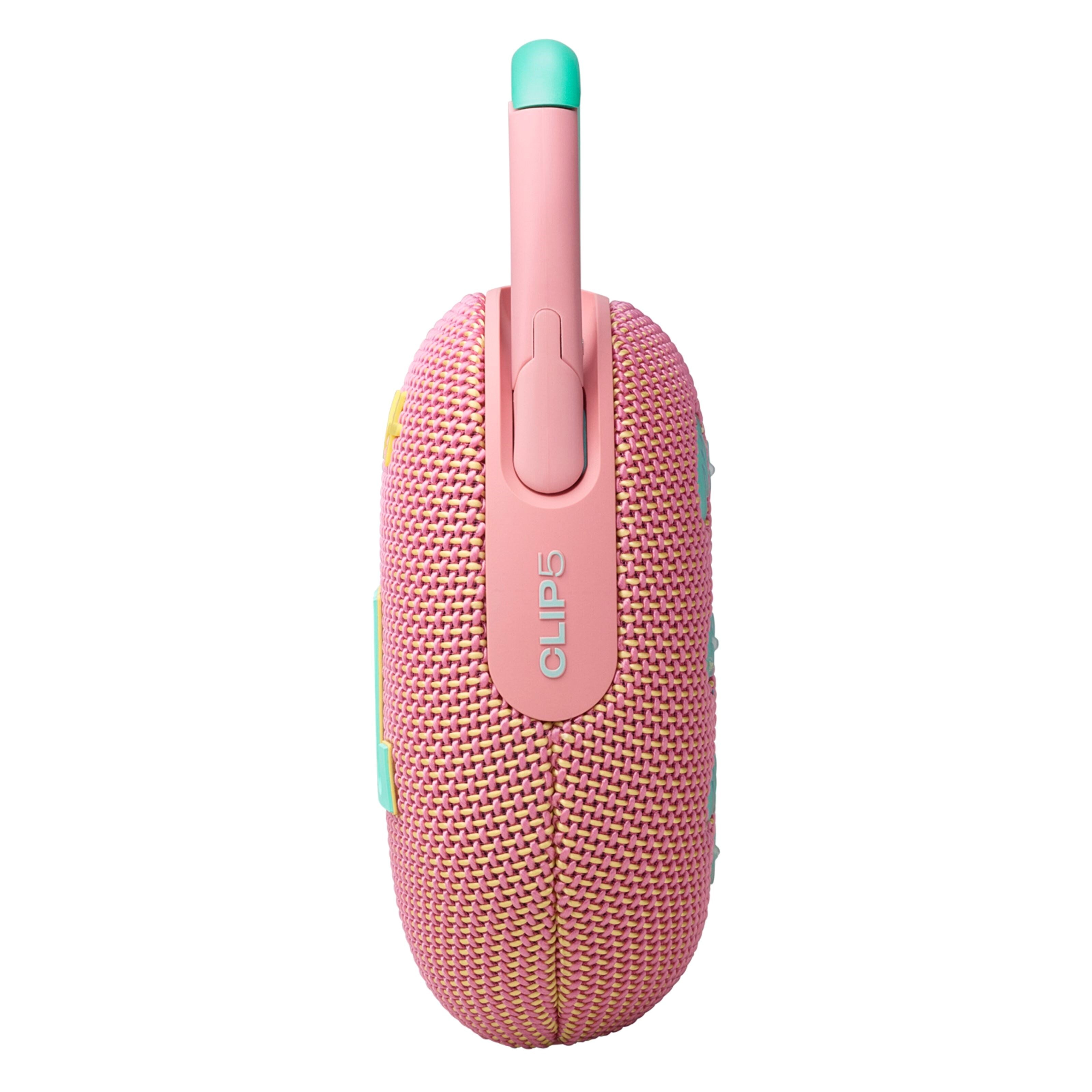 JBL Clip 5 Portabel Bluetooth-høyttaler Rosa
