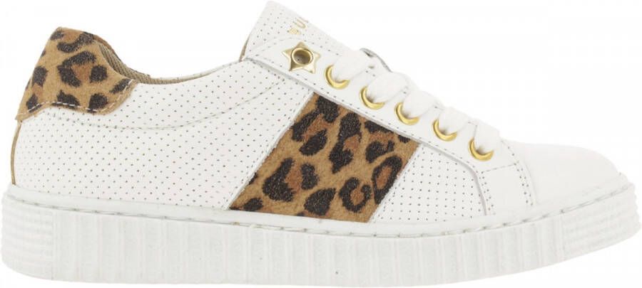 Bullboxer Aib006e5l Lage sneakers Leren Sneaker Wit
