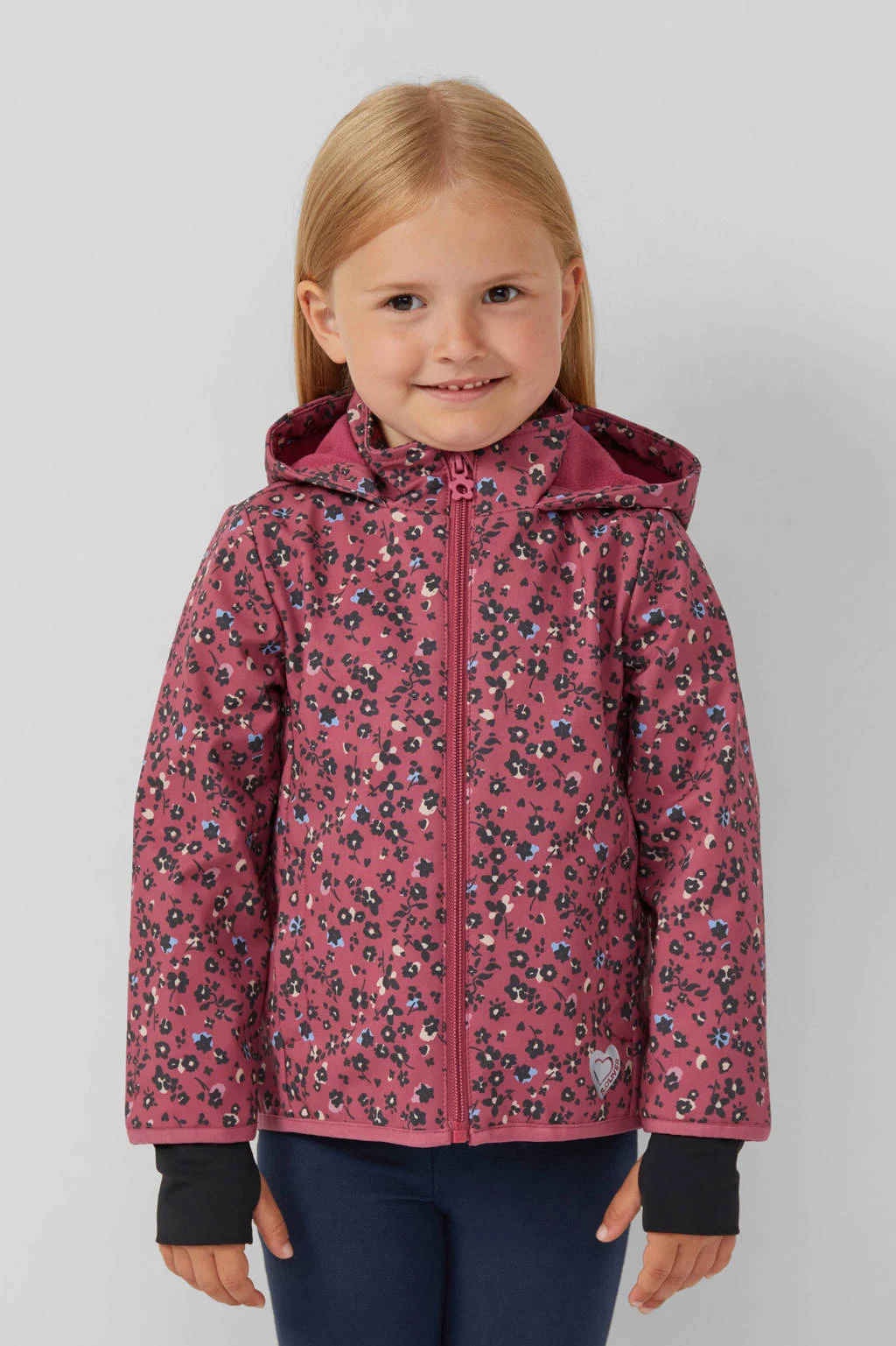 s.Oliver softshell jas herfst roze