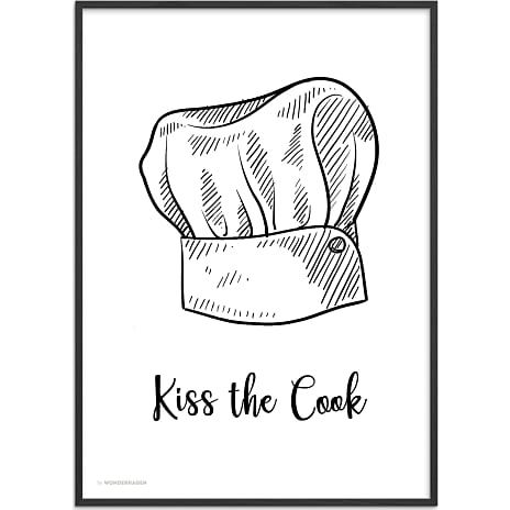 Kiss the cook - 50x70 cm