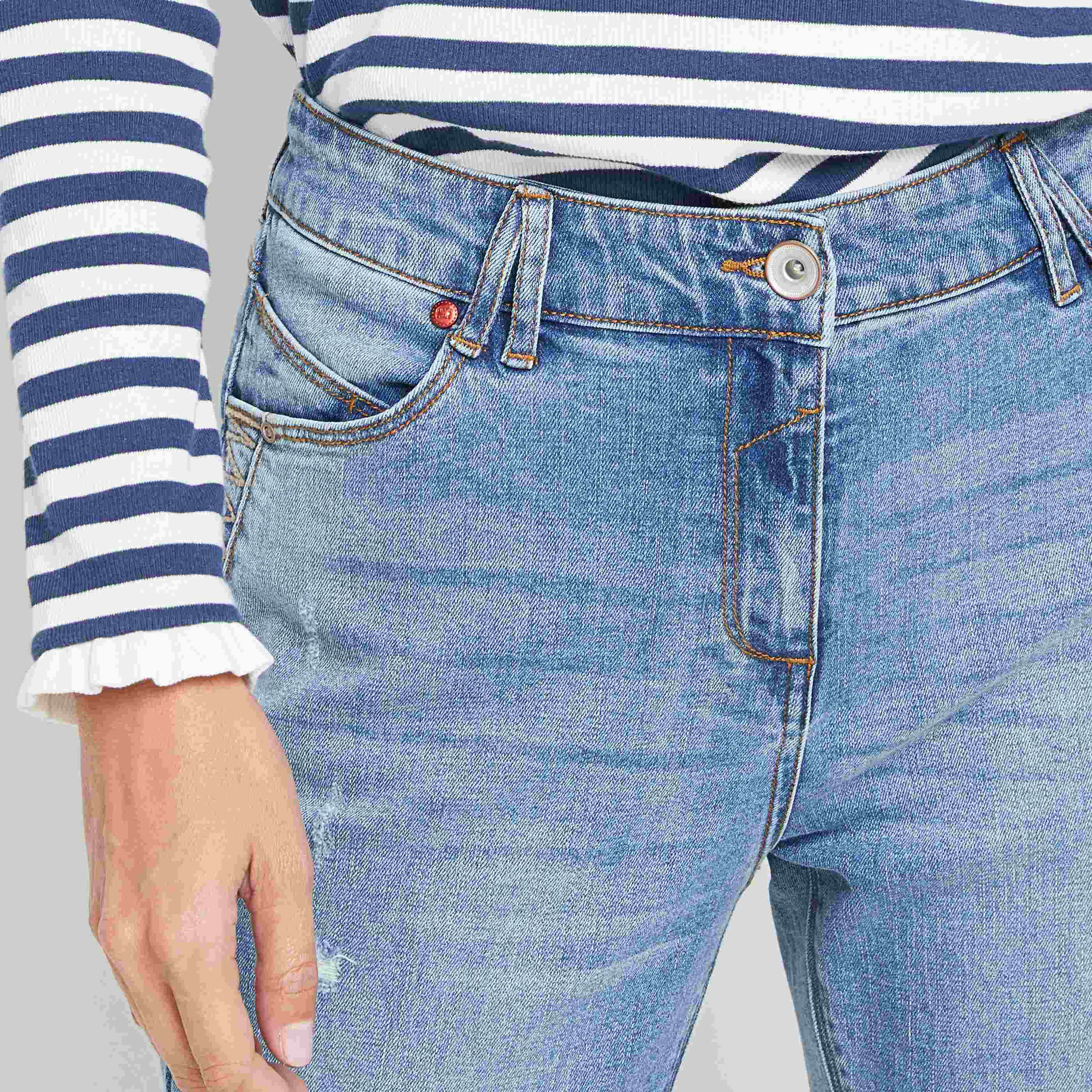 Jean boyfriend SYDNEY femme - STONE