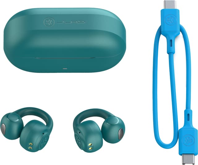 JLab Flex true wireless earbuds (blågrøn)