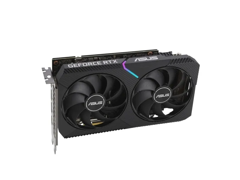 ASUS DUAL-RTX3060-O12G-V2 - OC Edition - grafikkort - GF RTX 3060 - 12 GB GDDR6 - PCIe 4.0 x16 - HDMI, 3 x DisplayPort - LHR