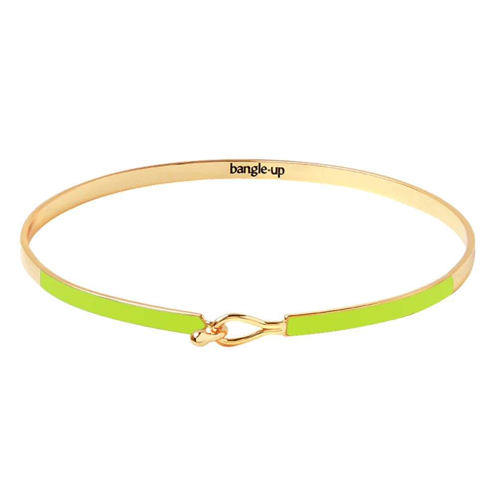 Bangle Up  Lily armbånd - Green Flash