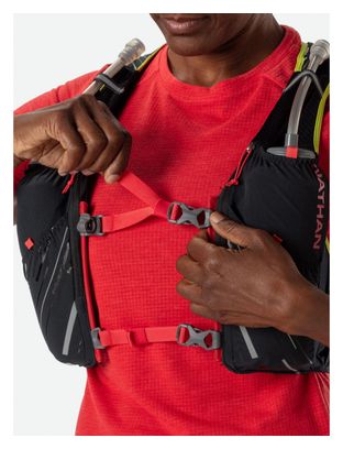 Gilet Hydratation Femme Nathan Pinnacle 4 Noir/Rouge