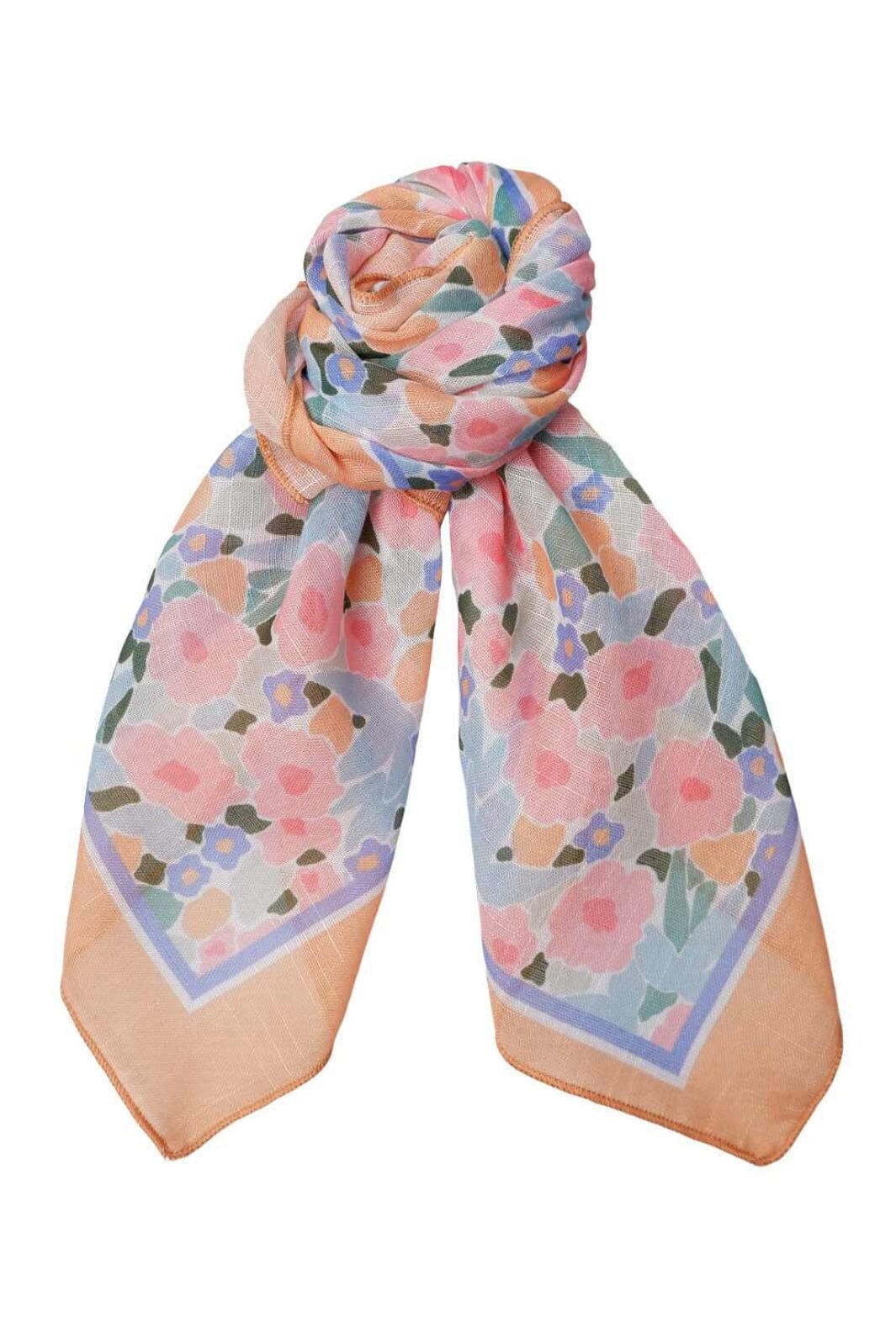 Black Colour Bcalmira Cotton Mini Scarf 3630