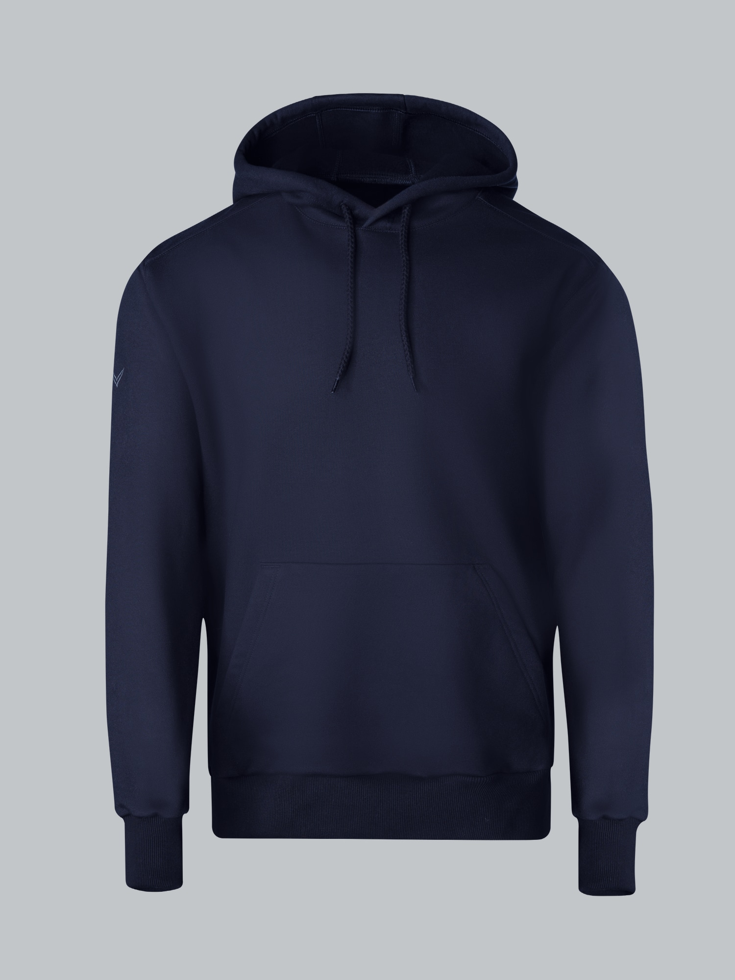 Hoodie aus SweatqualitätNavy