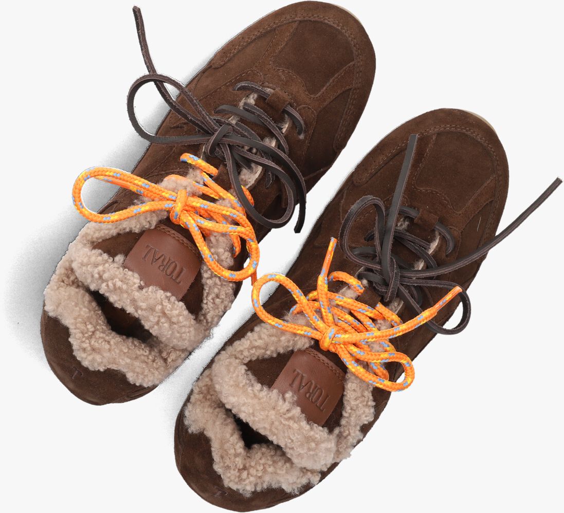 bruine toral lage sneakers bosco