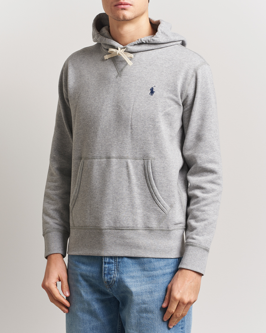 Polo Ralph Lauren RL Fleece Hoodie Andover Heather