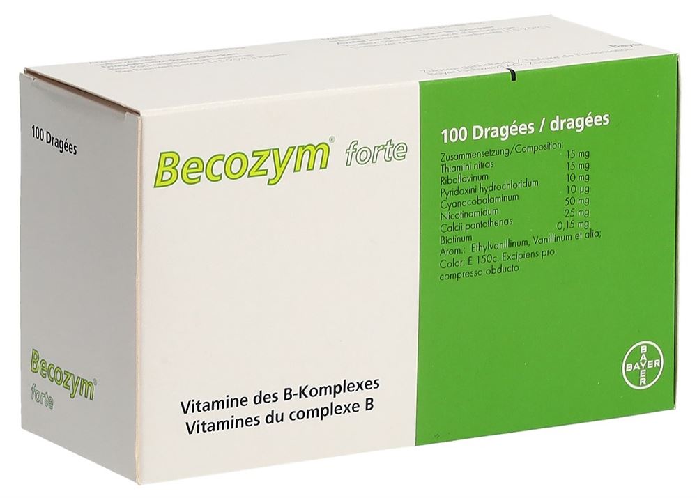 BECOZYM forte Drag Blist 100 Stk