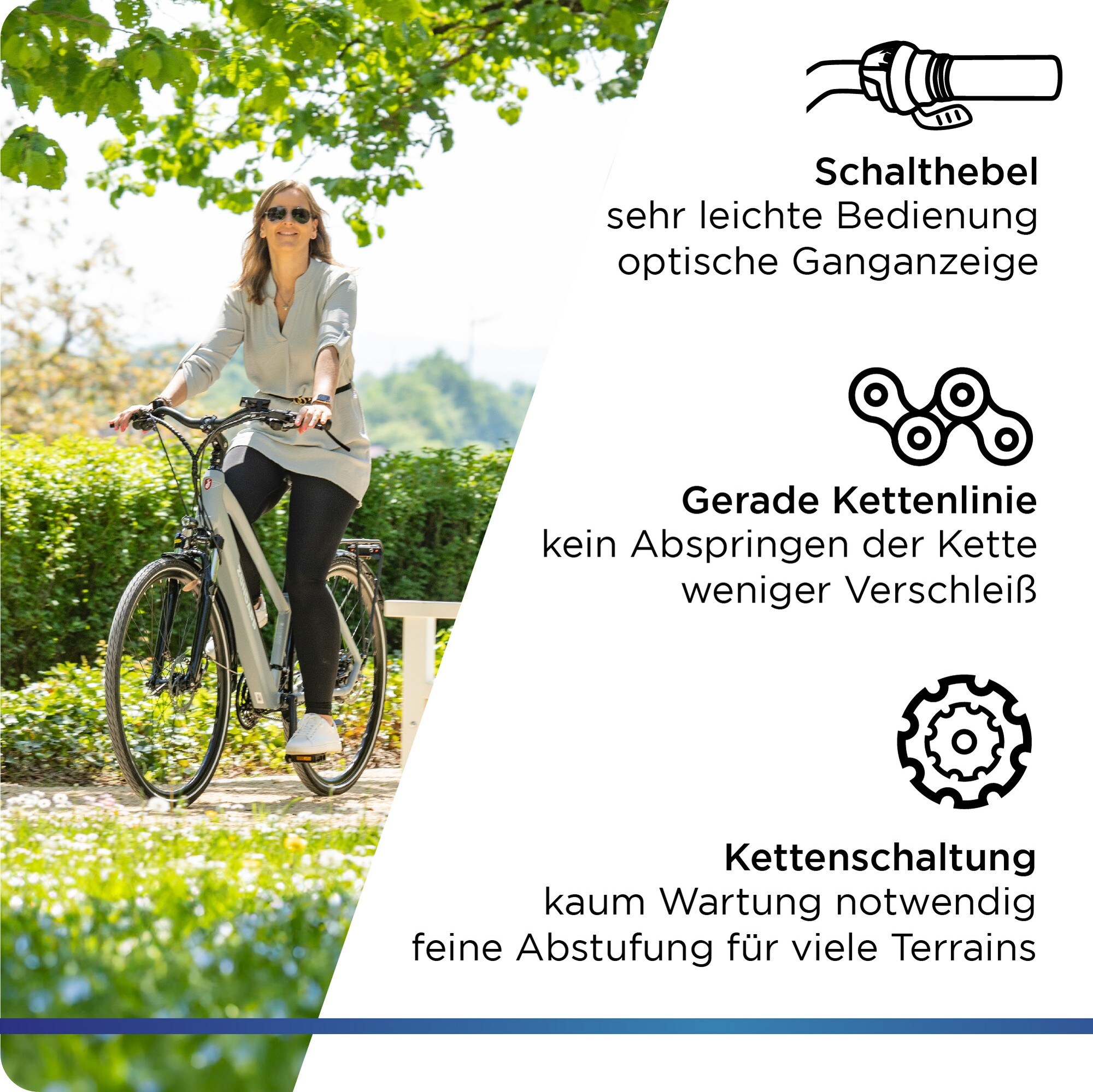 Zündapp Z810 E Bike Trekkingrad Damen ab 155 cm mit 24 Gängen und Beleuchtung StVZO