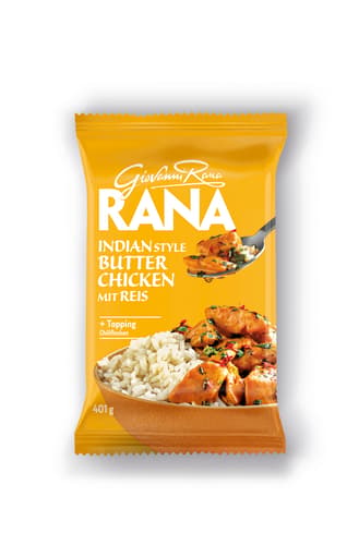 RANA Indian Style Butter Chicken mit Reis