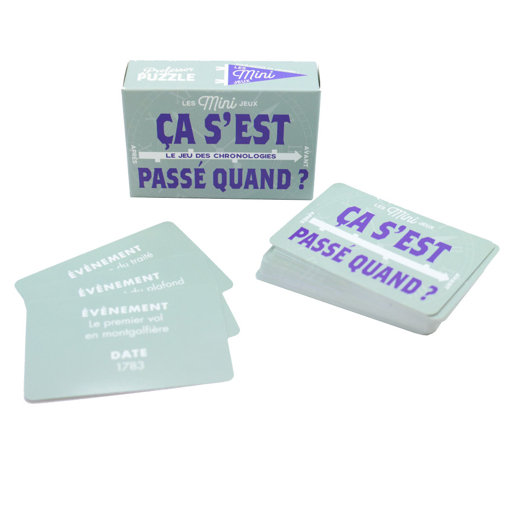 Mini Jeux - Ça S'est Passé Quand ?
