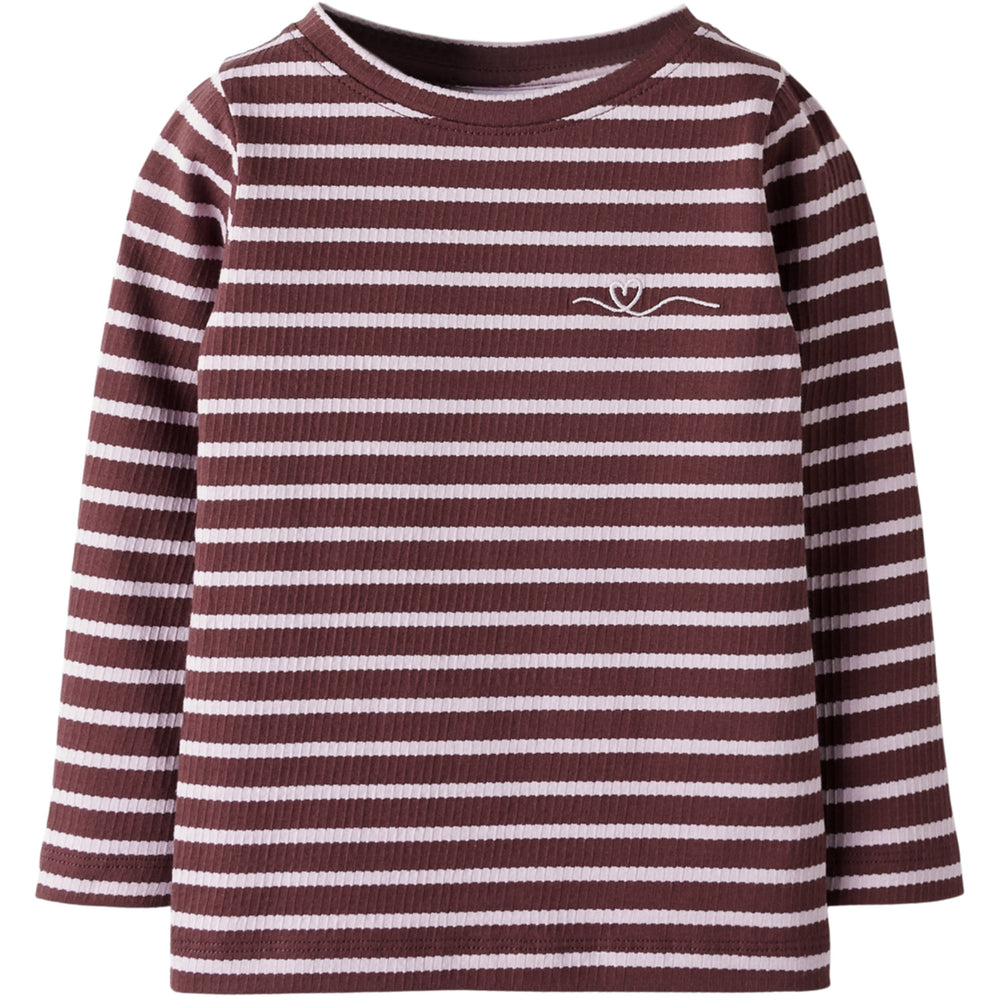 Køb Name It Bleached Mauve Andorra Nmfkattie Ls Slim Top