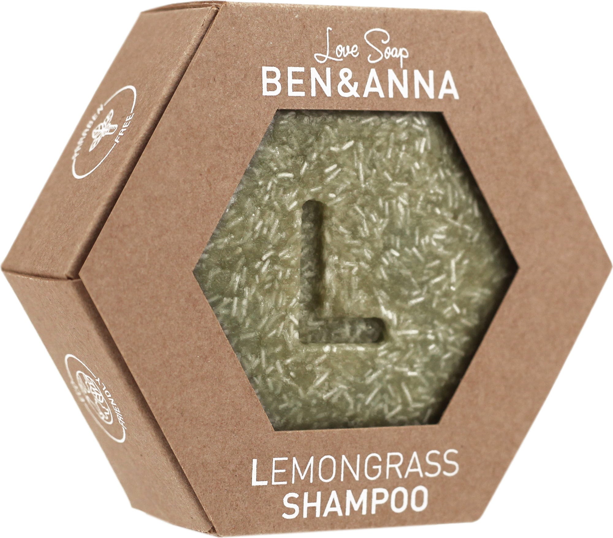 BEN & ANNA  Love Soap Shampoo Lemongrass, 60 g