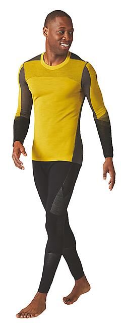 SMARTWOOL - T-SHIRT MEN'S INTRAKNIT MERINO 200 CREW COLORBLOCK