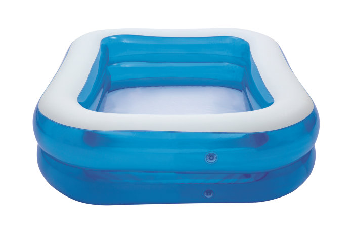 Bestway pool rektangulær med 2 ringe 450 liter