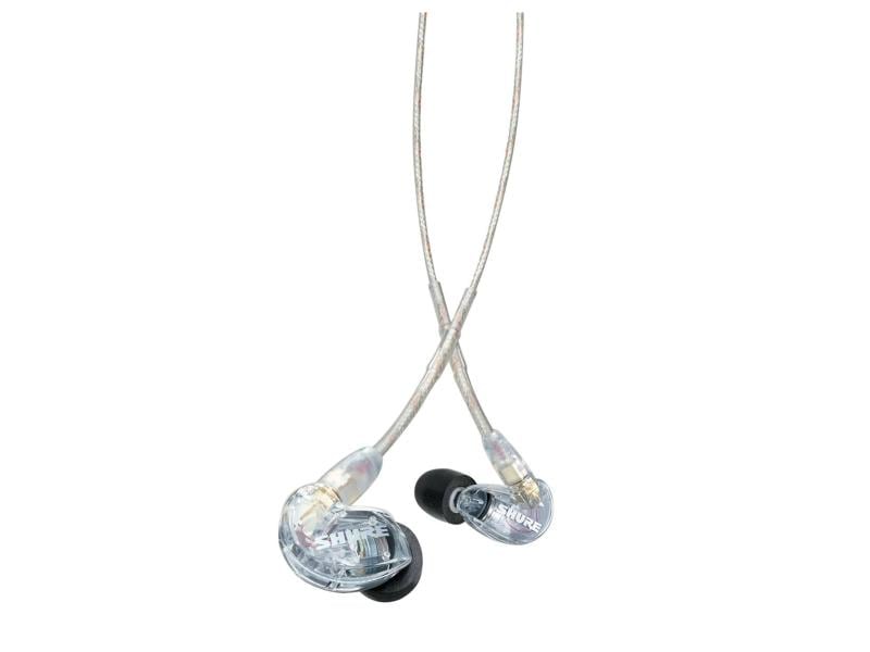 Shure In-Ear-Kopfhörer SE215 Pro – Transparent Professionelle geschlossene In-Ear-Kopfhörer