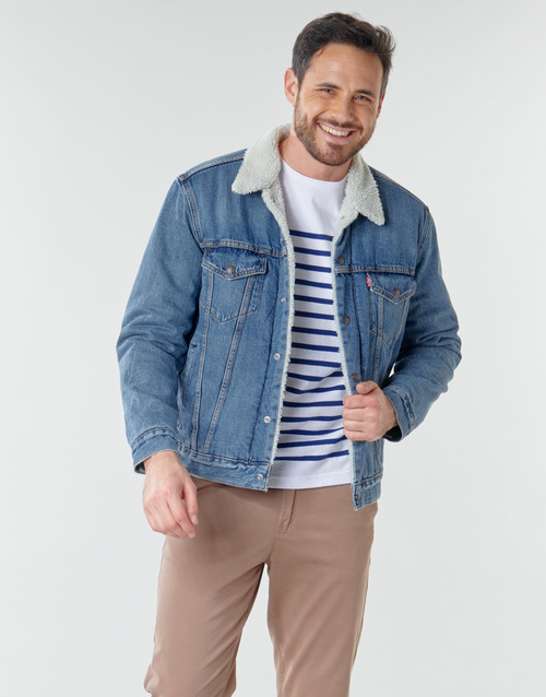 Levi's - TYPE 3 SHERPA TRUCKER Azul