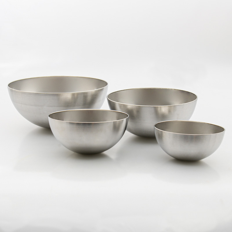 Saladier 'Deluxe' en inox mat