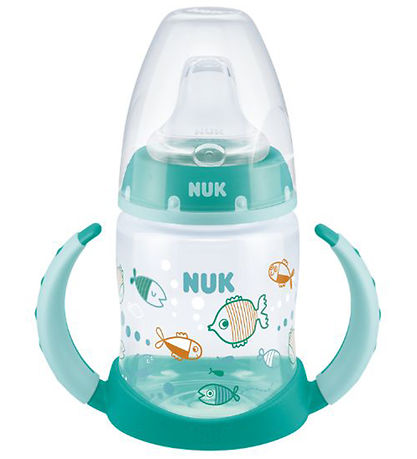 Nuk Drikkekop m. H?ndtag og Tud - First Choice - 150ml -  Grøn
